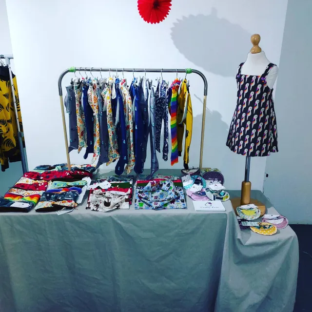 All set up and ready to go for part 1 @deptforddoesart #indiemadechristmas