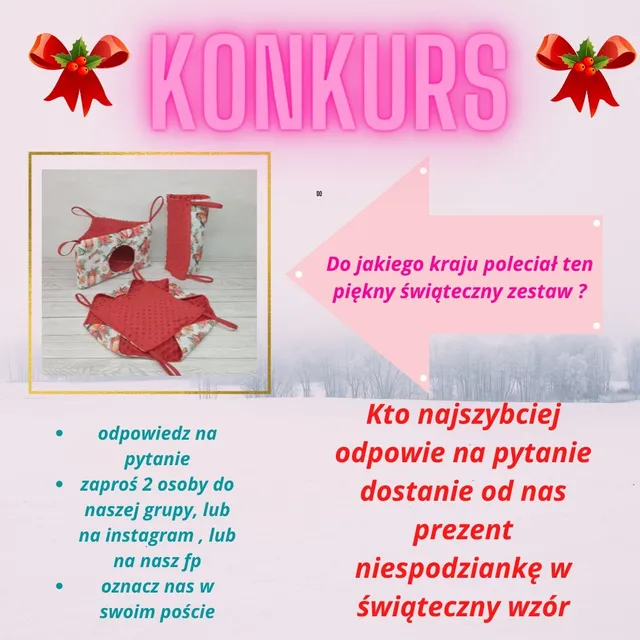 Zapraszamy do zabawy🥰😍🔔🐾
#konkurs #konkursznagrodmi #akcesoriadoklatkidlaszynszyli