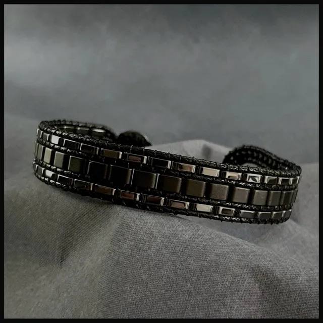HANDMADE NATURAL HEMATITE BRACELET
Handmade Natural Gemstone Jewelry

All our design prepares according to your given size with love.

Please visit our #esty shop for order;
https://www.etsy.com/shop/SevenArtJewelry

#etsy#hematitestone#handmadejewelry#sevenartjewelry#etsysuccess#etsyshop#etsymarket#uniquedesign#qualityworkmanship#qualitystone#specialdesignbracelet#uniquejewelry