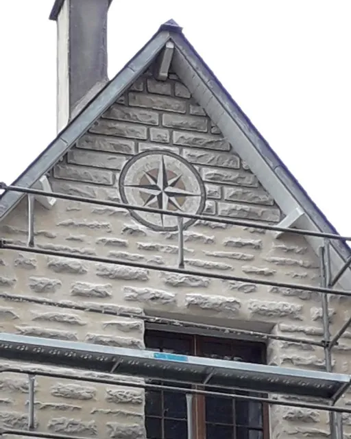 #Compass #round #installation