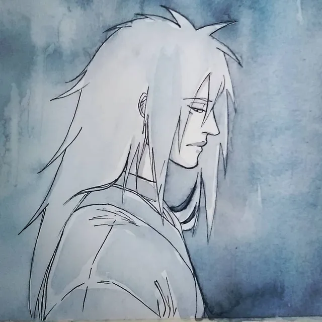 [WIP]
Part 2 incoming 💐

#wip #meiran_illustration #watercolor #aquarell #madarauchiha #germanillustrator #deutscheillustratoren #deutschezeichner #mangaart #naruto #うちはマダラ #マダラ #ナルト #イラスト #水画