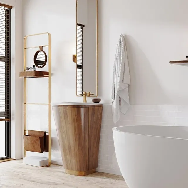 Ein Wandspiegel mit goldenem Rahmen kann sowohl im Badezimmer als auch im Wohnzimmer oder Flur platziert werden. Auch im Schlafzimmer kann er zum Beispiel als Ankleidespiegel dienen und dem Raum eine warme und gemütliche Atmosphäre tragen. Im Wohnzimmer kann er als dekoratives Element an der Wand hängen und den Raum optisch vergrößern.

Ein weiterer Vorteil eines Wandspiegels mit goldenem Rahmen ist seine Funktionalität. Ein Spiegel ist nicht nur ein dekoratives Element, sondern auch praktisch, da er es ermöglicht, das eigene Spiegelbild zu betrachten. Gerade im Flur oder Eingangsbereich kann ein Spiegel mit goldenem Rahmen dazu beitragen, dass man sich noch einmal schnell zurechtmachen kann, bevor man das Haus verlässt. 

#Bad #Dusche #LedSpiegel #wandspiegelgold #BadSpiegel #LichtSpiegel #WandSpiegel #KristallSpiegel #SpiegelSchrank #BadSpiegelLed #IkeaBadSpiegel #BadSpiegelRund #WandSpiegelBad