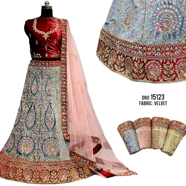 #lehenga #lehengadesign #lehengacollection #weddinglehenga #receptionlehenga #engagementlehenga #girlishlehenga #bridesmaidlehenga #redvelvetlehenga