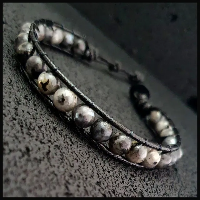 NATURAL LARVIKITE HANDMADE BRACELET
Handmade Natural Gemstone Jewelry

All our design prepares according to your given size with love.

Please visit our #esty shop for order;
https://www.etsy.com/shop/SevenArtJewelry

#etsy#hematitestone#handmadejewelry#sevenartjewelry#etsysuccess#etsyshop#etsymarket#uniquedesign#qualityworkmanship#qualitystone#larvikite#blacklabradorite#graybracelet#gemstonejewelry
