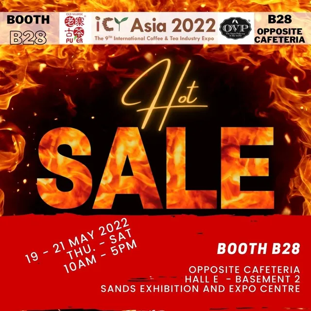 You are invited!
Hot SALE only ONE DAY

on 21 May SAT at MBS
See you soon!