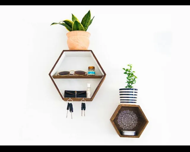 Handmade Hexagon Organiser~ Wood Hanging~ Plants Holder~ Set of 2
Beautiful way to dress up your walls & shelves
#wallhanging #hexagon #hexagonal #wood #crafted #presents #seedoflife #geometry #honeycomb #woodworking #honeycomb #walldecor #homeliving #plants #mandala #plantsholders #geometry #plantshanging #gifts #diy
#kitchendesign #interiordesign
~Visit in my #Etsy shop: https://www.etsy.com/il-en/shop/EthnicaDesigns
~Facebook page: https://m.facebook.com/ethnica.dl
~Follow me on #Pinterest nterest: https://www.pinterest.com/diklal/
🙏