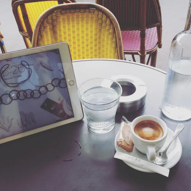 Nostalgie Paris
Paris tu me manques. 
#paris #espresso #nostalgie