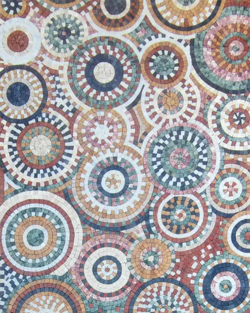#Rings #marblemosaic #mosaic