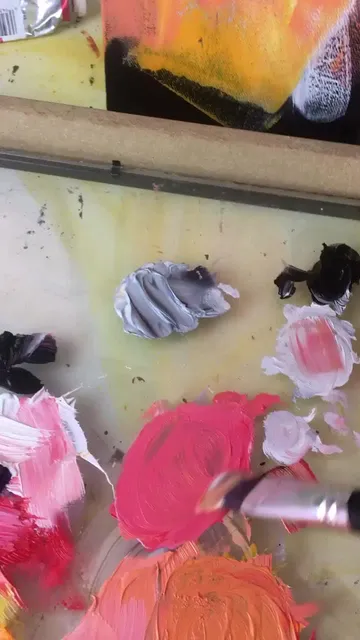 A short version of todays painting section. 🥰 
Hope your doing okay❤️

#cobraoilcolor #abstractart #abstract #abstractpainting #abstractphotography #artinprogress #artprossesvideo #workinprogress #workinprogressart #artist #artwork #artistsoninstagram #artistworking #abstractpainter