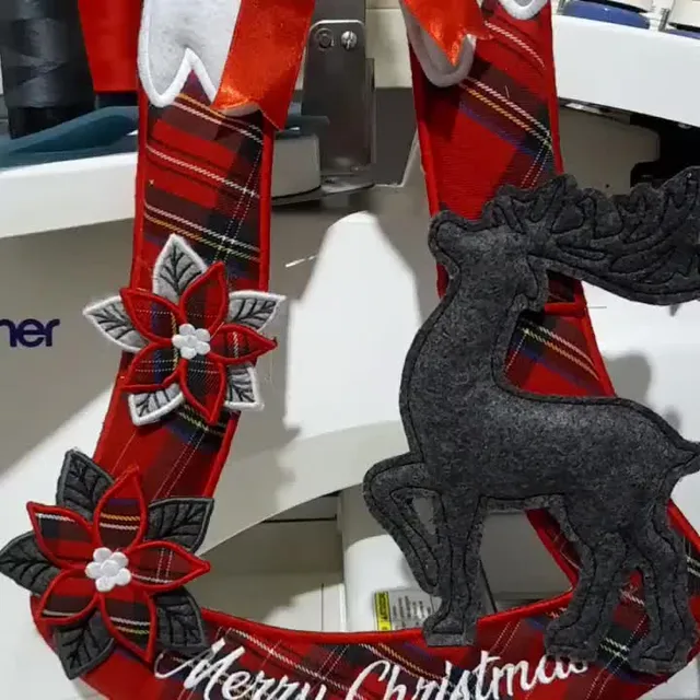 ITH Christmas Bell #machineembroiderydesigns