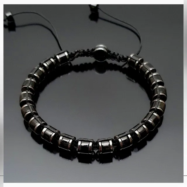 NATURAL BLACK AGATE MACRAME BRACELET WITH HEMATITE

Handmade Natural Gemstone Jewelry

All our design prepares according to your given size with love.

Please visit our #esty shop for order;
https://www.etsy.com/shop/SevenArtJewelry

#agateblackagatemethyststone#etsy#hematitestone#handmadejewelry#sevenartjewelry#blackbracelet#etsysuccess#etsyshop#etsymarket#uniquedesign#qualityworkmanship#qualitystone#macramebracelet