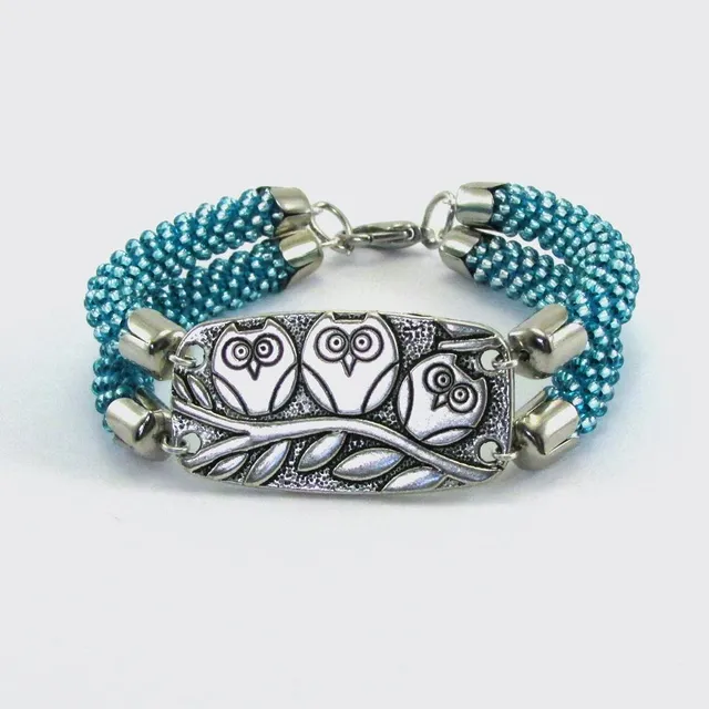 Итак, я снова в строю. Открываем сезон украшений сАвешником #совы #совушки #owl #beads #бисер #браслетизбисера #jewelry #украшенияручнойработы #handmade #handmadejewellery #jewellery #сова #савешник #бирюзовый #бирюзовыйбраслет #украшенияссовами #handmademoscow