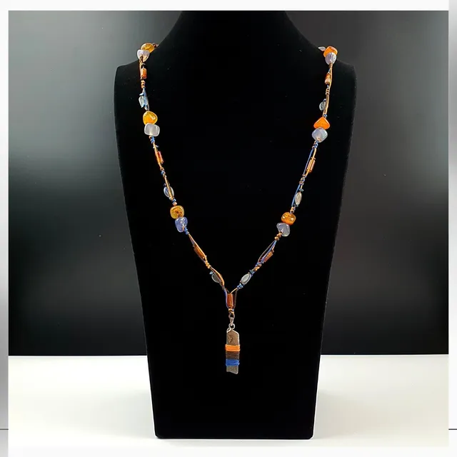 MIX NATURAL STONES HANDMADE BOHO NECKLACE
Handmade Natural Gemstone Jewelry

All our design prepares according to your given size with love.

Please visit our #esty shop for order;
https://www.etsy.com/shop/SevenArtJewelry

#naturalgemstone#kyanite#agatestone#etsy#hematitestone#handmadejewelry#sevenartjewelry#bohemiannecklace#bohojewelry#etsysuccess#etsyshop#etsymarket#uniquedesign#qualityworkmanship#qualitystone