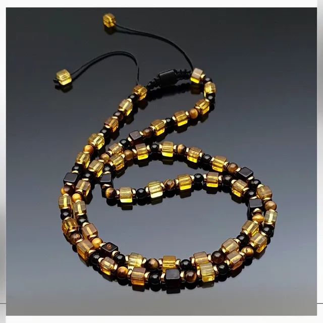 NATURAL AMBER & TIGER'S EYE & AGATE NECKLACE
Handmade Natural Gemstone Jewelry

All our design prepares according to your given size with love.

Please visit our #esty shop for order;
https://www.etsy.com/shop/SevenArtJewelry

#etsy#hematitestone#handmadejewelry#sevenartjewelry#etsysuccess#etsyshop#etsymarket#uniquedesign#qualityworkmanship#qualitystone#amber#amberbead#tigereye#agate#amber