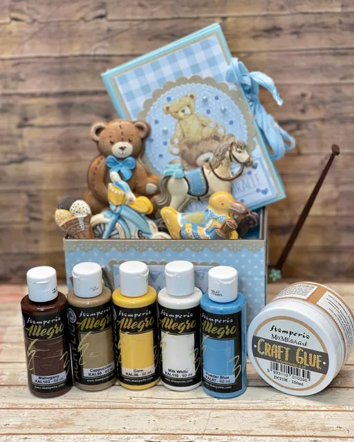 Δείτε μια υπέροχη πρόταση για Βάπτιση από την εταιρία Stamperia  @stamperia  με το σετ της "It's a Boy" .
Για να μπορέσετε και εσείς να κάνετε ένα υπέροχο και πρωτότυπο στολισμό στην βάπτιση του Αγοριού σας!! #decoration #itsaboy #baptism #babyboy #babylove