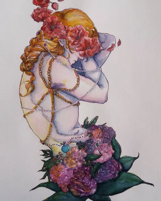 [Endymion]
Done ò__Ó9
I'll add a background digitally, so it doesn't look empty .w.

#meiran_illustration #watercolor #aquarell #illustration #illustrator #zeichnung #deutscheillustratoren #deutschezeichner #germanmangaka #mangaart #deutschemangaka #semirealism #zeichner #イラスト #イラストレーター #水画 #美少年 #bishounen #sketchbook #artistoninstagram