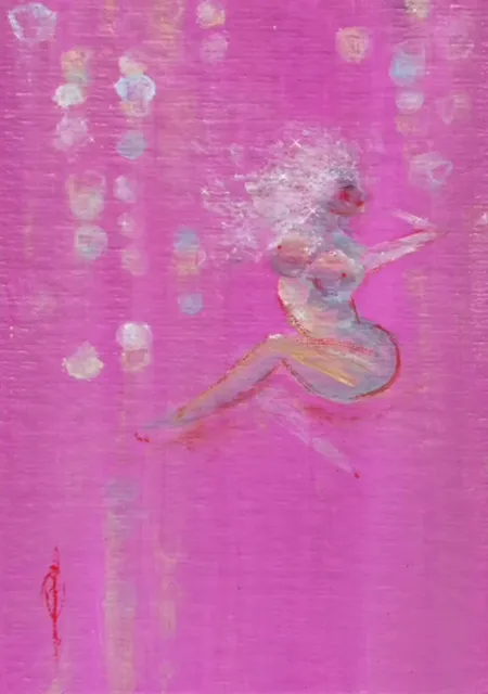 "Pink sparkles of Love" new painting 💖