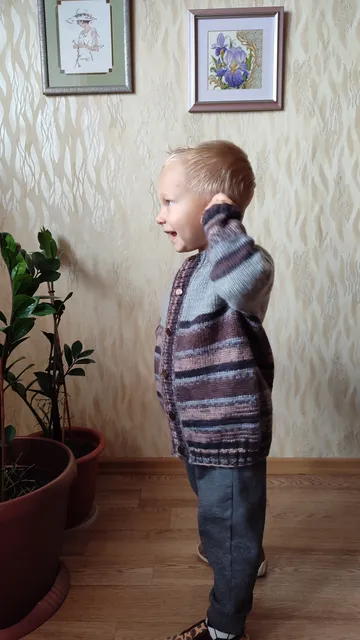 I have a jacket ready for a 3 year old boy