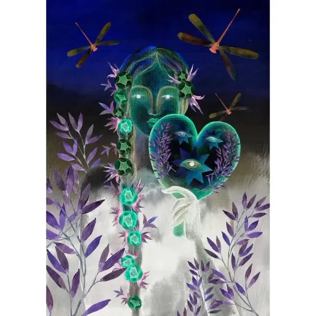 digital art illustrations 🌌🌠💜💙🖌️🎨🖼️