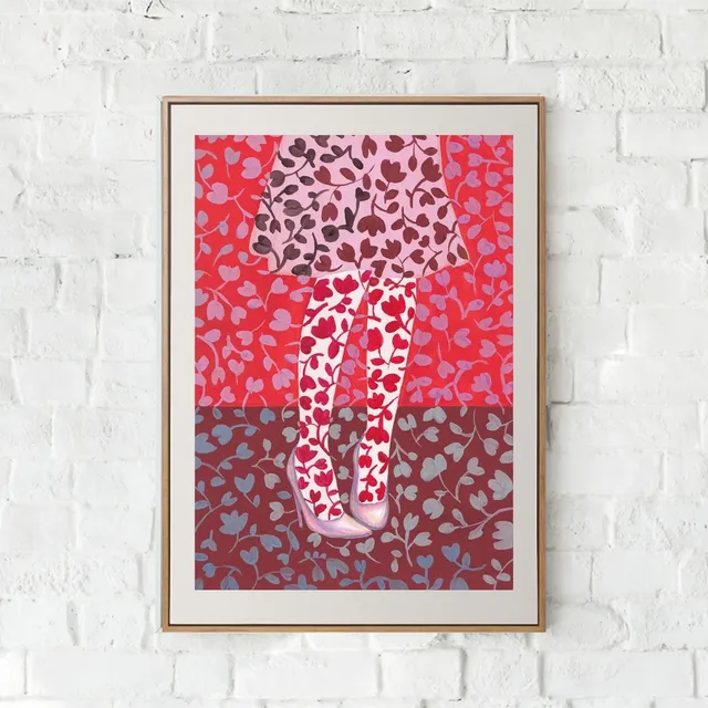 art print digital illustration 💖❤️🖌️🌸🎨