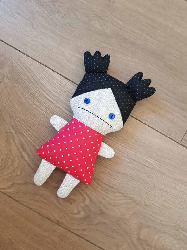 Rag doll sewing pattern!