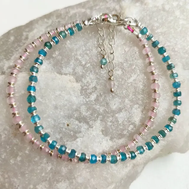 💞Фирменные мини браслетики в серебре от #oxy_jewellery 

💎Розовый кварц
💎Апатит

Выполнены на заказ
#браслетымосква
#браслетыизнатуральныхкамней #браслетручнойработы #розовыйкварц #апатит #украшения #украшенияизнатуральныхкамней #украшениямосква #делибазар #бохобазар