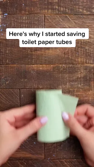 Handmade basket out of recycled toilet paper tube #5MC #easydiy #projectideas #crafttok #ecofriendly