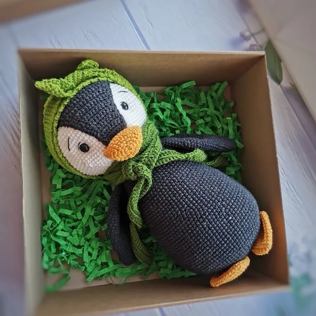 My crochet pattern penguin ❤️