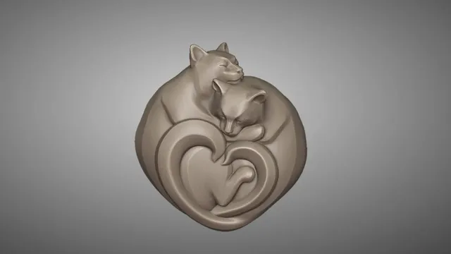 Get the perfect 3D model in STL format for your CNC router or 3D printer. Our store offers a variety of high-quality designs, including the cute and charming "Cat curl up" design. Start your creative journey today with our user-friendly 3D models and bring your ideas to life!