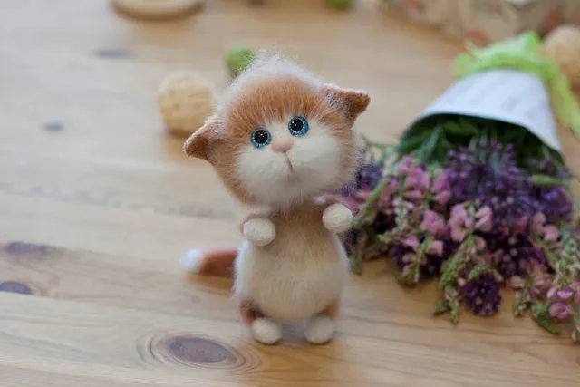 Funny kitten crochet pattern🙂