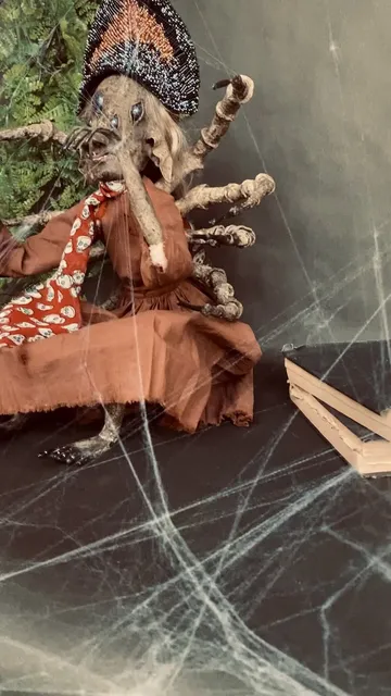 Spider woman . Art doll handmade
