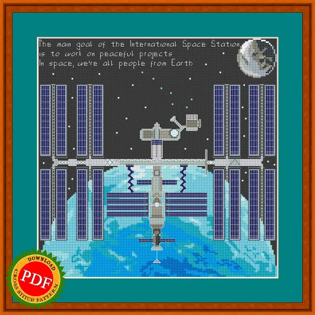 The #ISS #CrossStitchPattern is the perfect way to showcase your love for #space exploration. This intricately designed #pattern features the iconic #International #SpaceStation, complete with all its modules and solar panels. Whether you are a #crossstitching enthusiast or a space enthusiast, this pattern is sure to be a fun and challenging project. Hang it on your wall or #gift it to a fellow space lover, this #crossstitch pattern is a must-have for any space-themed collection.

🔎 https://ballwool.com/products/56861