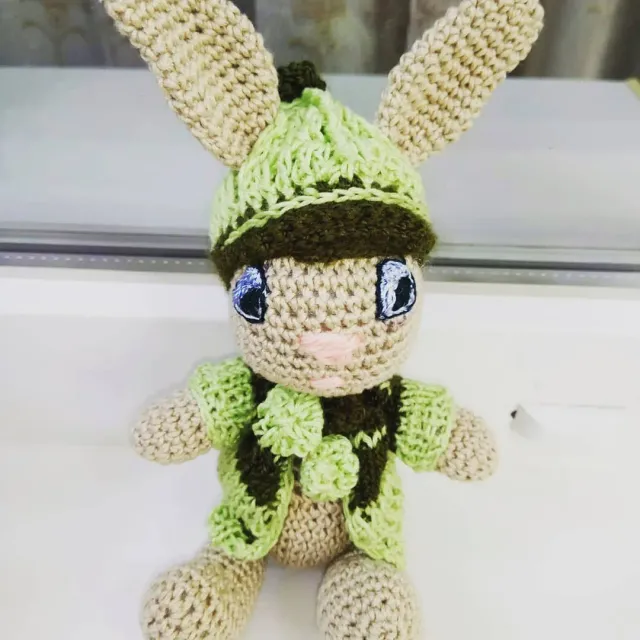 Мальчишки тоже любят зайчиков
#зайка #зайки #зайка🐰 #зайкакрючком #зайкиручнойработы #игрушки #игрушка #игрушкиручнойработы #игрушкидлядетей #игрушказайка #вязание #вязаниекрючком #вязаниекрючкомназаказ #вязаныйзаяц #вязаныйзайка #амигуруми #амигурумисвоимируками #амигурумикукла #амигурумизайка #amigurumi #handmade