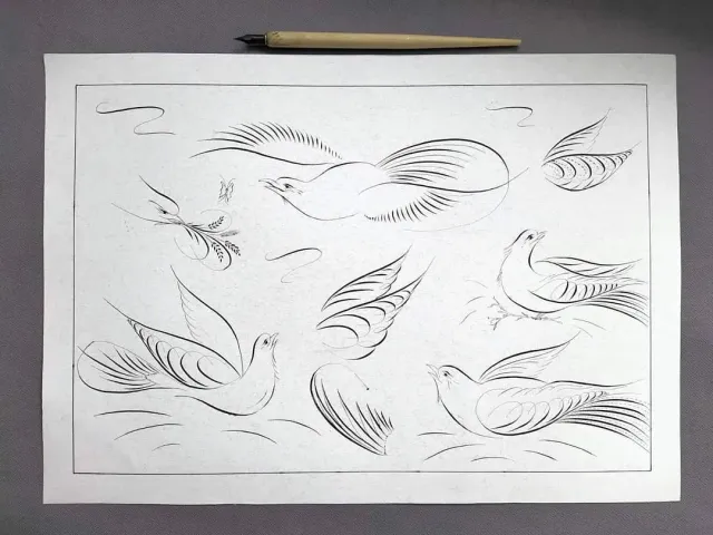 Наконец, я сделала работу на курсе от @apt17_calligraphy , которую не стыдно показать.

Так радует, когда и дельфинов получаются птички, а из кракозябры - веточки😊

#росчерки #каллиграфияпером #каллиграфия #каллиграфияукраина #apt17calligraphy_workshop #apt17workshop_flourish