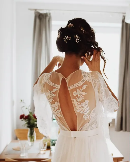 Gorgeous backs 🥰😍 Which one is your favourite?

*all dresses are made by our atelier* #atelierluckydress 

We list the dress models from the photos in turn:
ALICE
ASTRA
LOLANTHE
MELISANDRE
SELINA
CHARLOTTE
PALMYRA
MELISSA
EMILIE

The spectacular back is the 'icing on the cake' in the design of the entire dress. We love when they are exposed, when the lace hugs the shoulders and waist, and you?💕💕 Which back will you choose for your wedding dress? 😊

#proudtobeawoman #celebratingwomanhood #womansworld #womanist #loveisequal #brideandbride #mstoms #lovewoman #beawoman #lovebeingawoman #womansupportingwoman #powerfullwoman #weddinggownshopping #weddinggowndesigner #bohodresses #onlineweddingdress #gypsybride #buisnesswoman #everywoman