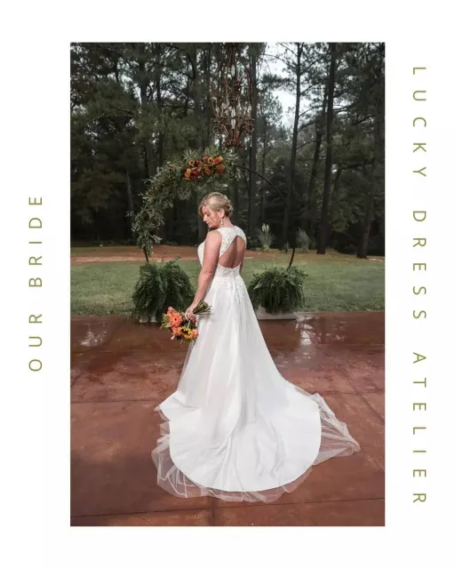 Meet our Bride from Brandon (USA)! 😍 We got such beautiful photos from wedding day. The wedding dress was made online at the custom order. 

👉 Let me know in the comments which element of the wedding dress you like the most.

Jessica, thank you for the beautiful photos!🥰
---
We sew handmade wedding dresses from scratch! Choose a ready-made wedding dress design, make changes or create your own unique wedding dress. We make on-line orders!
---
#usabride #weddingday #onlineweddingdress #onlinebridalgown #customweddingdress #custombridalgown #plussizeweddingdress #plussizebridalgown #plussizebride #bridestyle #bridelook #weddingtime #bridalfashion #wedding #bohoweddingdress #bohodress #rusticweddings #bridalideas #bridaldresses #weddingdresslookbook #weddingdresspoland #weddinggowndesigner #weddinggownshopping #weddinggowninspiration  #weddinggownideas #weddinggowninspo #dreamweddings #dreamweddingdress #dreamweddinggown