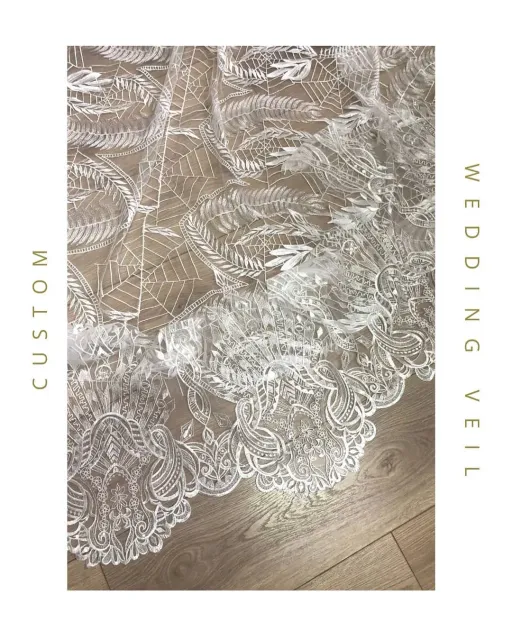 We are in the process of creating this amazing veil!😍

The veil is made on a comb and will consist of two laces. One lace has the texture of a spider's web and fern leaves, and the other lace will serve as the finishing touch. Perhaps you remember it from our original models of Palmyra I and Palmyra III wedding dresses.🤩

As you can see, not only wedding dresses are created in our atelier, but also phenomenal accessories for wedding dresses!🥰

👉 Does any Bride dream of such a veil? Make custom order in our Etsy shop - https://www.etsy.com/pl/shop/AtelierLuckyDress
---
We sew handmade wedding dresses from scratch! Choose a ready-made wedding dress design, make changes or create your own unique wedding dress. We make on-line orders!
---
#veil #weddingveil #bridalveil #laceveil #whiteveil #alternativeveil #alternativewedding #alternativebride #spidersweb #spidersweblace #spiderswebveil #longvail #luxuryveil #chapelveil #bohoveil #rusticveil #royalveil #bohowedding #bohobride #rusticwedding #rusticbride #glamorousveil #veils #veilwedding #veildesigner #cathedralveil #weddingveilideas #weddingveilbridal #bridetobe