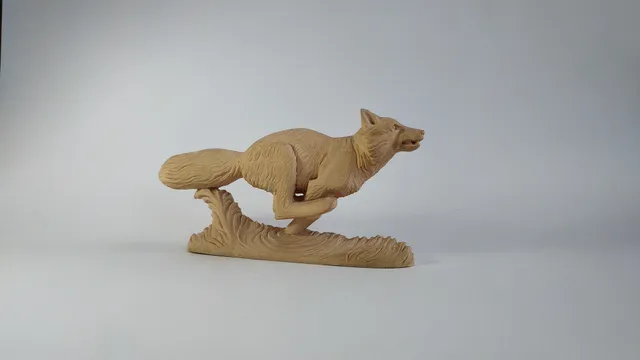 Wood carving.