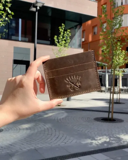 Leather cardholder🖤