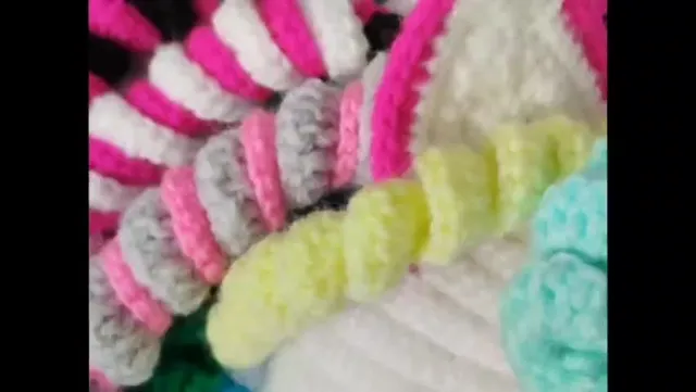 Introducing our adorable Unicorn Baby Hat! This handcrafted crochet beanie is perfect for adding a touch of magic to your little one's wardrobe. The hat features a cute little pony design with a unicorn horn and colorful mane, making it a truly enchanting accessory.

Made with soft and cozy materials, this hat is perfect for keeping your baby warm during the winter months. The snug fit ensures that it stays securely on your baby's head, providing both comfort and style. The pastel colors and intricate crochet details make this hat a truly unique and eye-catching piece.

Not only is this hat functional, but it's also incredibly cute and fashionable. Whether it's for everyday wear or a special occasion, your little one will look absolutely adorable in this unicorn baby hat. It's the perfect accessory to complete any outfit and will surely make your baby the center of attention.

Don't miss out on the opportunity to add a touch of whimsy and cuteness to your baby's wardrobe. Get our Unicorn Baby Hat today and let your little one's imagination run wild with magical adventures!