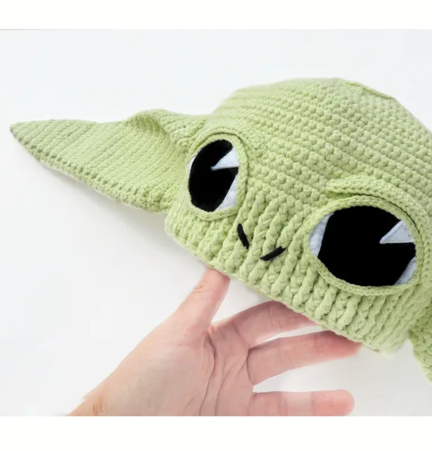 I am proud to present to you my latest creative project - a headpiece that I knitted with my own hands. This is a funny hat inspired by the character of the popular TV series "Mandalorean" - little Yoda, or Grogoo.
I spent three days knitting this beanie, putting all my love and creative energy into it. Starting with the choice of yarn and ending with the creation of every detail, I strived to maximize the unique look of this cute character.
It turned out incredibly cute and funny, with ears and big eyes like little Yoda. It will be a great accessory for fans of the series and a great gift for anyone who loves this little green character.
I hope my hat will bring joy and a smile to whoever wears it. Not only is this hat warm and comfortable, but it is filled with the creative energy I put into every pattern and stitch.
#babyyoda #grogu #baby hat #mandalorian