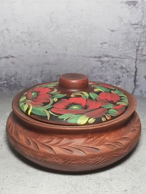 ✋The unique aroma of finished dishes milk ceramics gives to food magnificent taste and an incredibly appetizing smell.