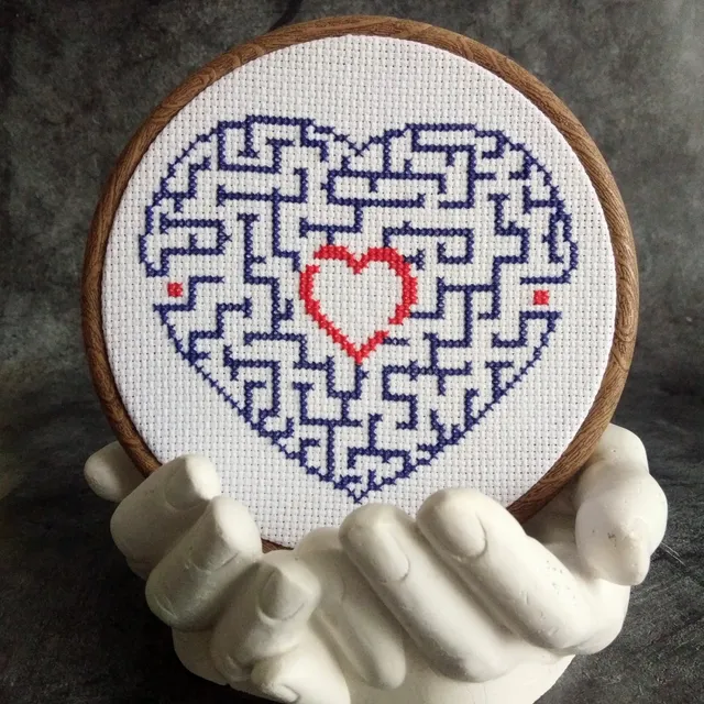 My simplest and quick pattern. Sometimes between big projects I want something like this ☺