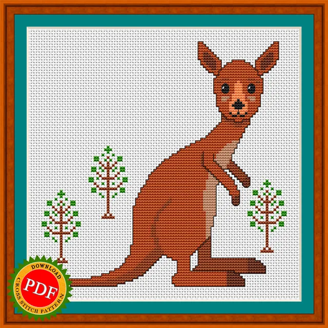 This #Kangaroo #CrossStitchPattern features an adorable #kangaroocub design that is perfect for any #animal lover. The intricate #chart allows for easy stitching and the finished product would make a lovely addition to any home decor. The cute design captures the playful nature of kangaroos and will bring a touch of whimsy to any #crossstitch project. Whether you are a beginner or an experienced #crossstitcher, this Kangaroo #CrossStitch Pattern is a must-have for your collection.

🔎 https://ballwool.com/products/67666