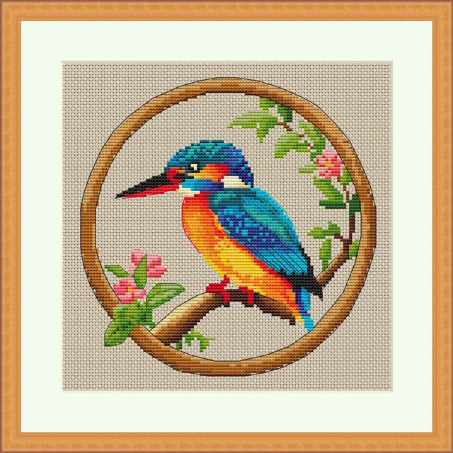 The bright kingfisher is a symbol of happiness and inspiration 💫
This cross-stitch pattern will make a wonderful gift for anyone who loves creativity. You can also finish the embroidery and give it as a heartfelt present for Christmas or any other special occasion 🎁

#crossstitchpattern #embroiderydesign #kingfisher #handmadegift #crossstitch #embroidery #giftidea #DIYcraft #needlework #holidaygift #christmasgift #birdart #embroiderylover #handcrafted #creativegift