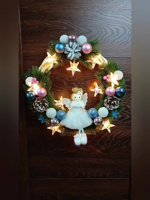 Handmade Christmas wreath
