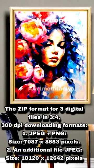 🖼️🌍🕊️ Welcome to the Artmeditaciya gallery!

My name is Evgeniya Mikhailova.  I live in Balashikha, it is the largest city in the Moscow Region, 6 km from Moscow.
I invite you to get acquainted with my works and hope that you will like them. If you have any questions, do not hesitate to contact me. I create 3d pasty impasto canvases and energy paintings in mixed oil technique. You can choose the technique that attracts you the most by subscribing to the store.
Buy a ready-made handwork. I wish you creative inspiration and successful shopping! Instant download.
You can buy digital paintings with instant international payment and download, as well as physical paintings with quick shipment from the Moscow region of Russia by clicking on the link👇
🔗
https://ballwool.com/shops/Artmeditaciya