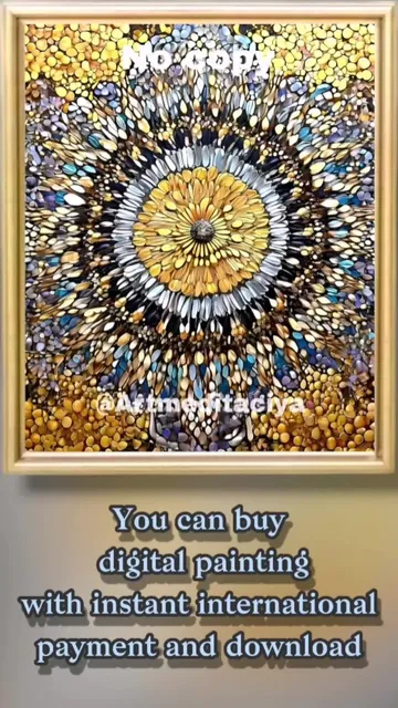 🖼️🌍🕊️ Welcome to the Artmeditaciya gallery!

My name is Evgeniya Mikhailova. 
 I live in Balashikha, it is the largest city in the Moscow Region, 6 km from Moscow.
I invite you to get acquainted with my works and hope that you will like them. If you have any questions, do not hesitate to contact me. I create 3d pasty impasto canvases and energy paintings in mixed oil technique. You can choose the technique that attracts you the most by subscribing to the store.
Buy a ready-made handwork. I wish you creative inspiration and successful shopping! Instant download.
You can buy digital paintings with instant international payment and download, as well as physical paintings with quick shipment from the Moscow region of Russia by clicking on the link👇
🔗
https://ballwool.com/shops/Artmeditaciya