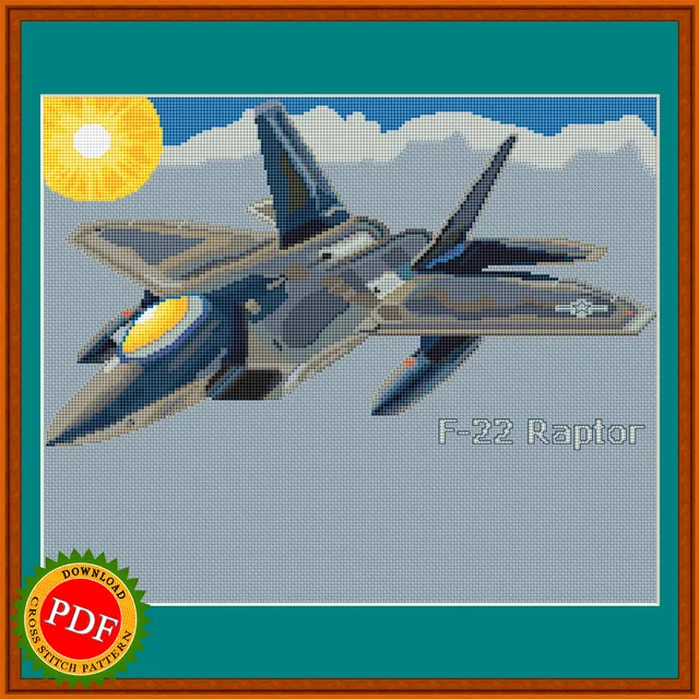 ✈ The #F22 Raptor #CrossStitchPattern is the perfect way to showcase your love for aviation and needlecraft skills. This high-quality, detailed design features the iconic #fighteraircraft, making it a great addition to any #aircraft enthusiast's collection. The #pattern is easy to follow, and the finished product is sure to impress with its intricate details and vivid colors. Whether you're a seasoned cross stitcher or just starting, this pattern is a fun and fulfilling project to create. Hang it proudly on your wall, or give it as a special gift to a fellow aviation lover. Add a touch of military #aviation to your home with the #F22Raptor #CrossStitch Pattern.
🔎 https://ballwool.com/products/59027