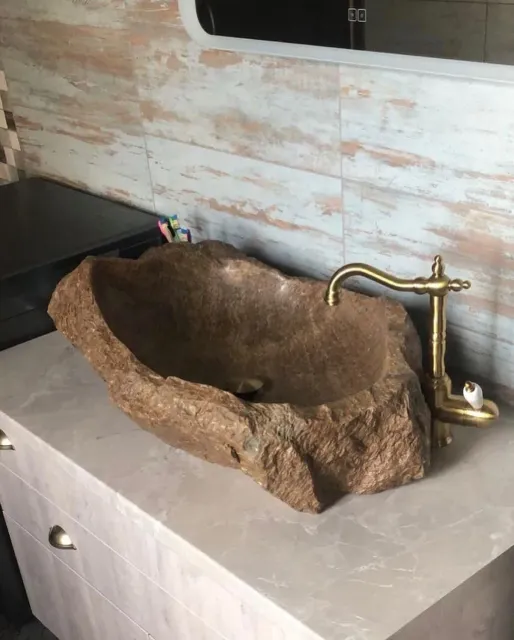 Приятно получать фото от клиентов! 

#раковинаназаказ 
#раковинаизкамня
#дизайн